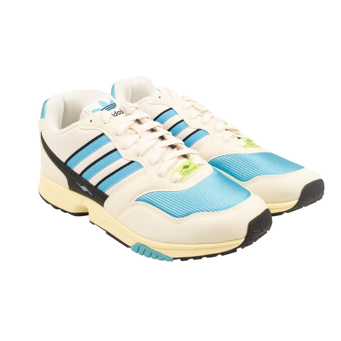 Adidas Originals Zx 1000 Retro Sneakers - Cream/Black/Aqua