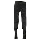 Unravel Project Leather Lace Up Skinny Pants - Black