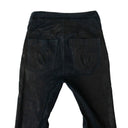 Unravel Project Textured Skinny Pants - Navy Blue