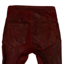 Unravel Project Text U Skinny Pants - Red