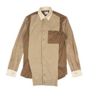 Burberry Multicolor Collar Shirt - Tan/Brown
