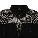 Marcelo Burlon Wings Button Down Shirt - Black