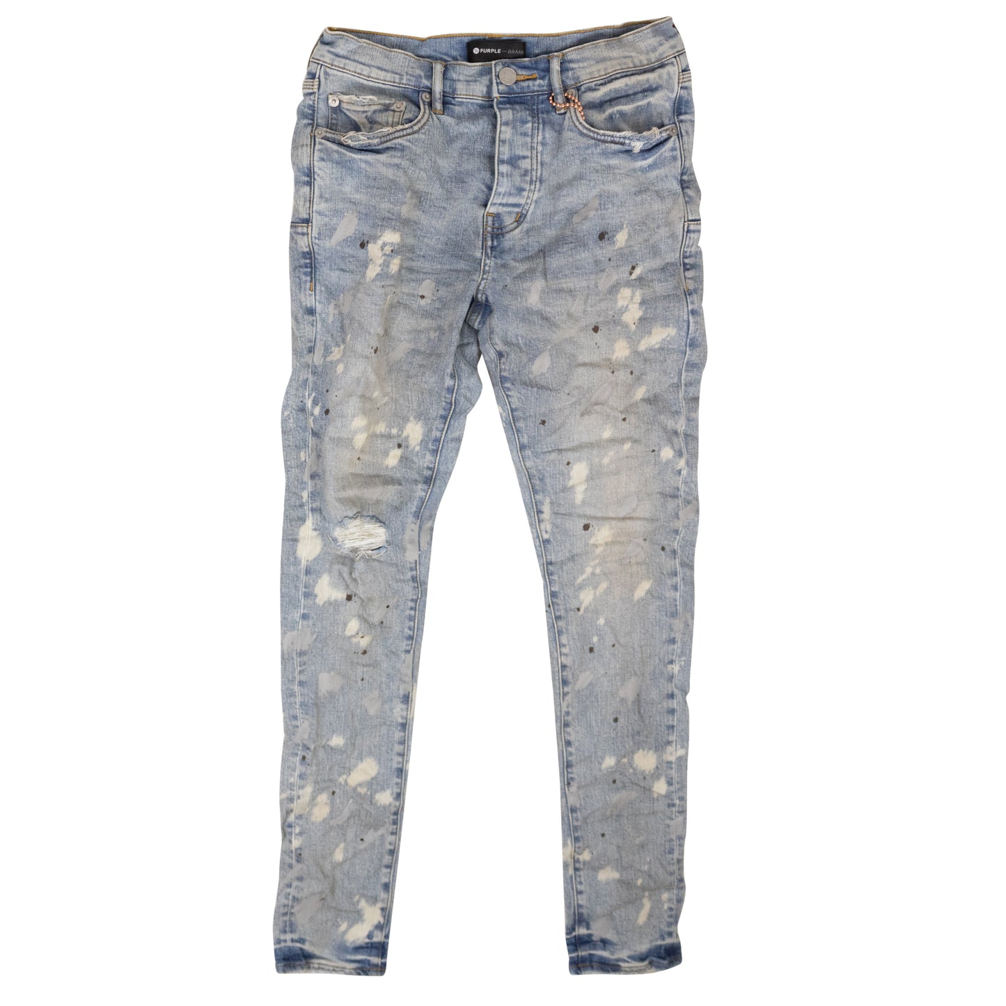 Indigo Brand Light Bleach Acid Jeans