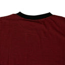 Men's Black And Red Striped Short Sleeve T-Shirt