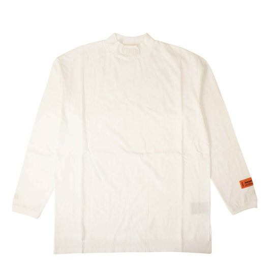 Heron Preston Logo Turtleneck Ls T-Shirt - White