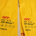 Off White C/O Virgil Abloh Ow Logo Utility Shorts - Cream