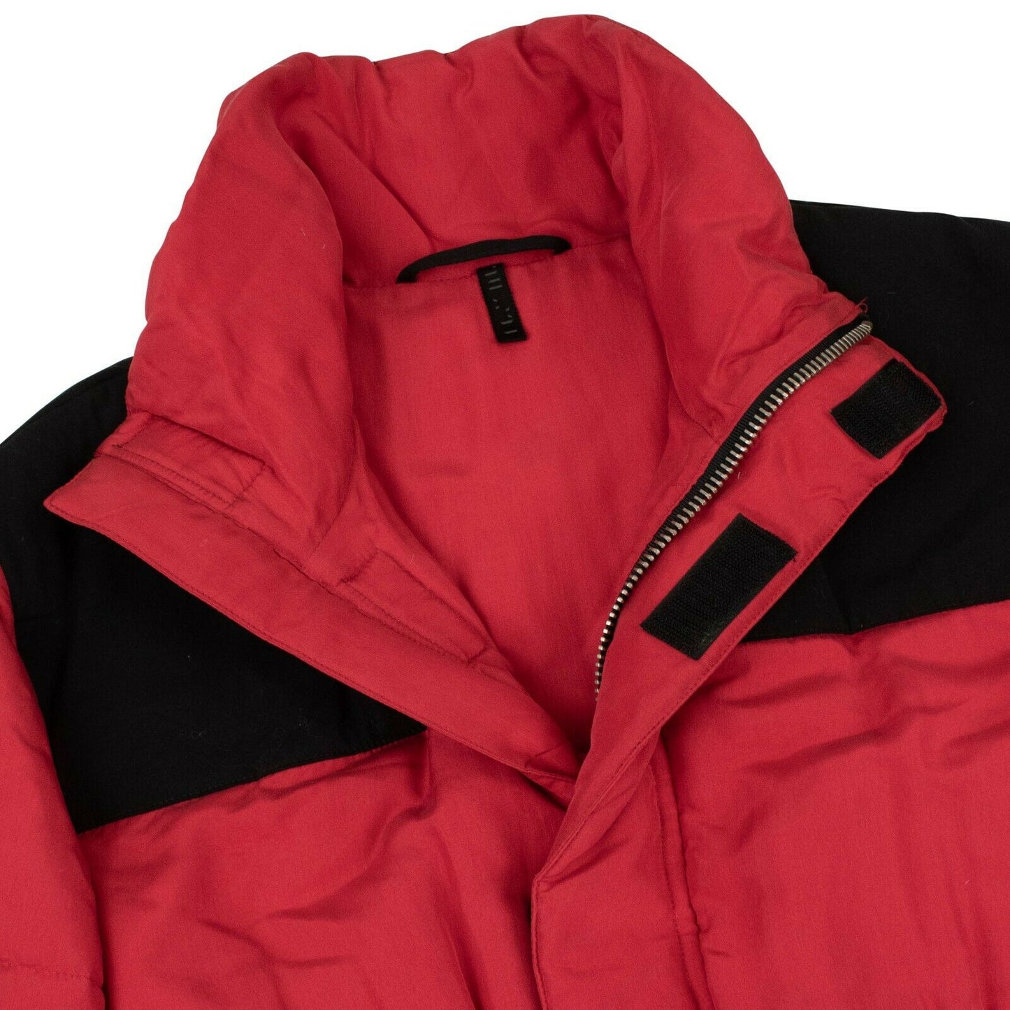 Unravel Project Drawstring Waist Puffer Jacket - Red