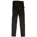 Unravel Project Leather Bondage Strap Pants - Black