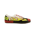 White Flame Low Top Sneakers