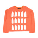Tangerine Colloseum Sweater