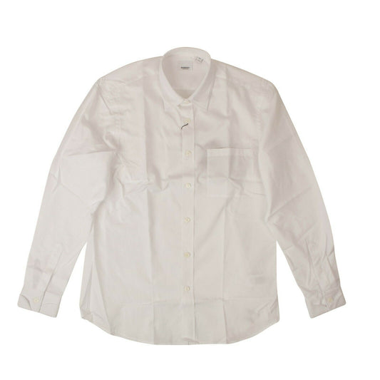 Burberry Double Collar Shirt - White