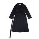 A.P.C Belted Wrap Dress - Navy Blue