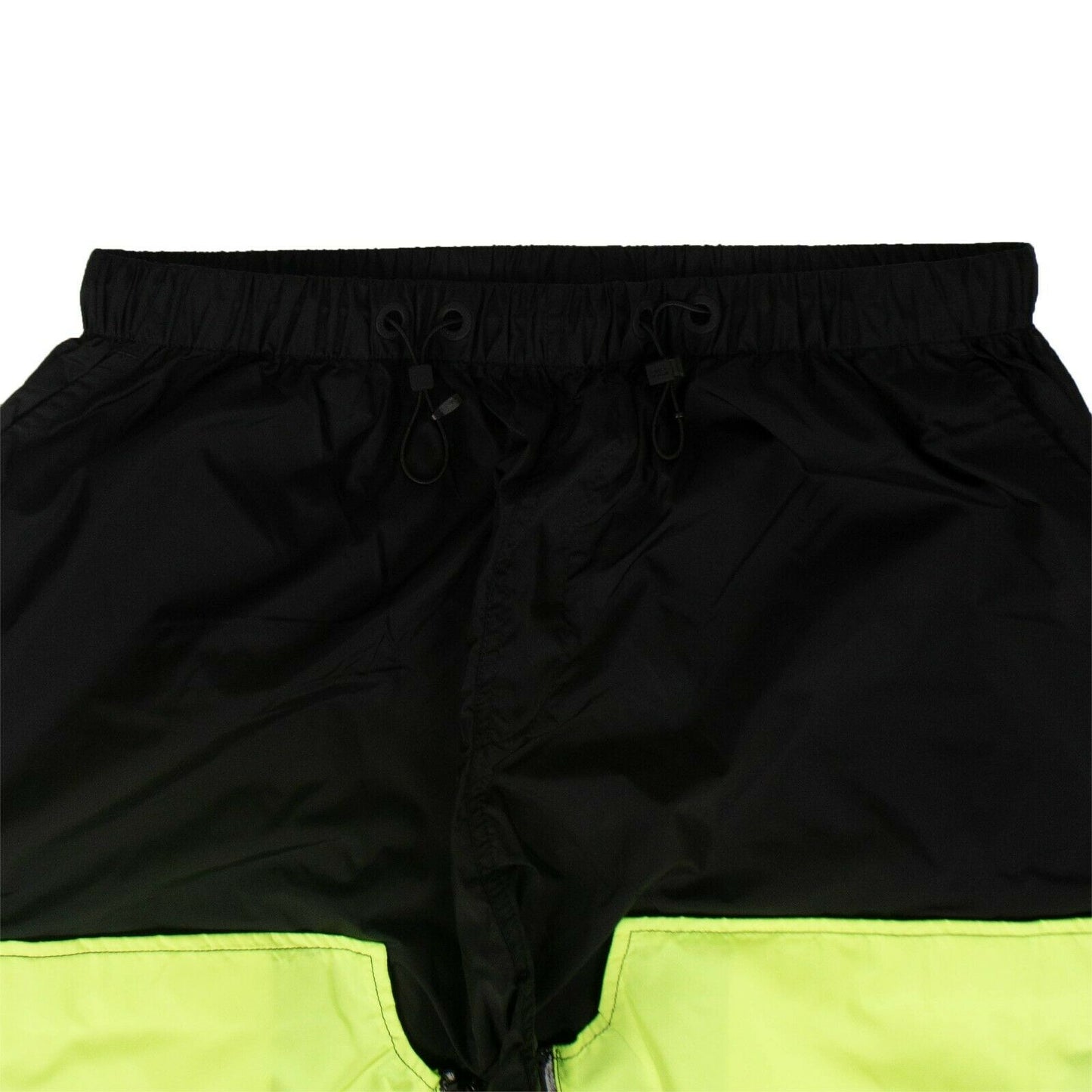 Marcelo Burlon Confidential Panel Pants - Black/Yellow