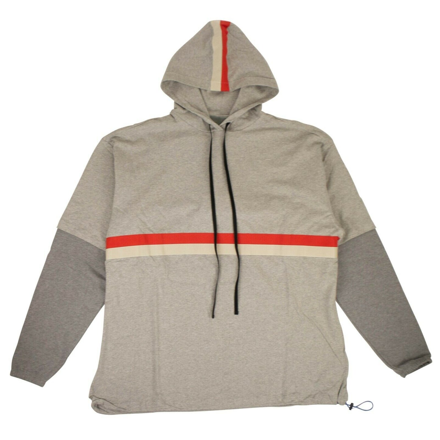 Unravel Project Oversized Hoodie Sweatshirt - Gray