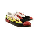 White Flame Low Top Sneakers
