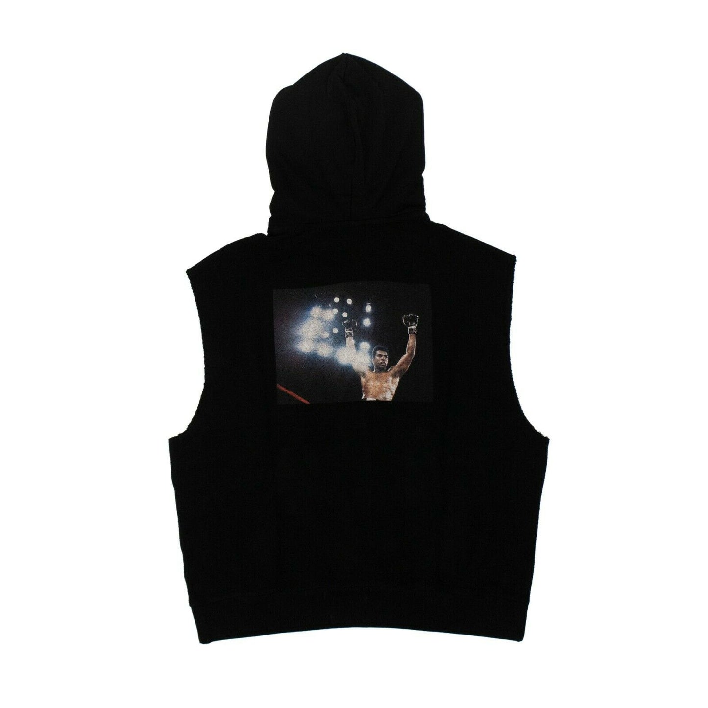 Marcelo Burlon X Muhammad Ali 'Rings' Sleeveless Hoodie - Black