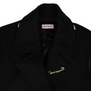 Women's Black Patch Vest Jacket