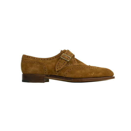 Edward Green Hove Suede Shoes - Brown
