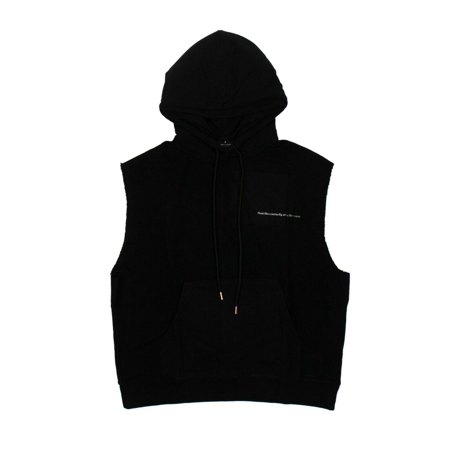 Marcelo Burlon X Muhammad Ali 'Rings' Sleeveless Hoodie - Black