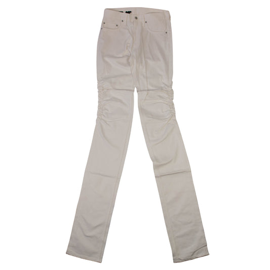 Vlone Long Jeans - White