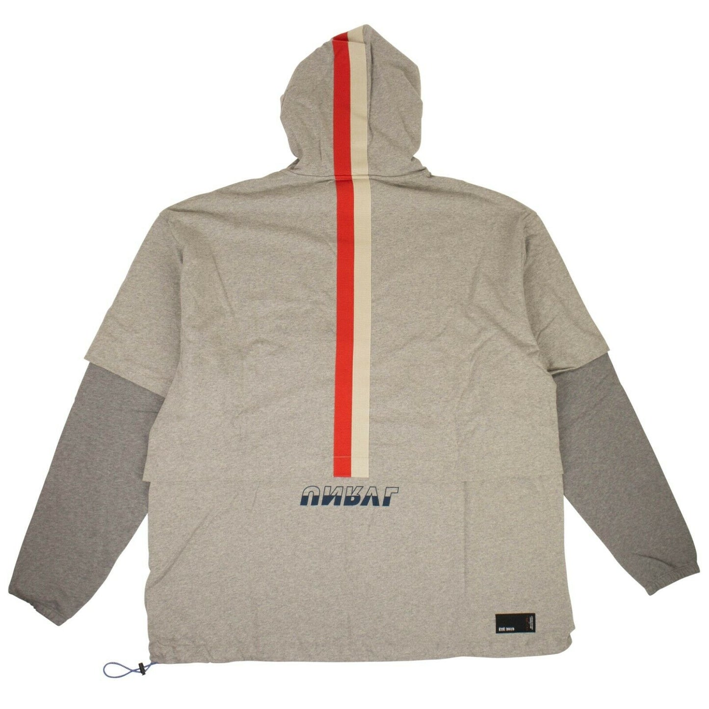 Unravel Project Oversized Hoodie Sweatshirt - Gray