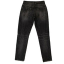 Unravel Project Moonwash High Waisted Jeans Pants - Black