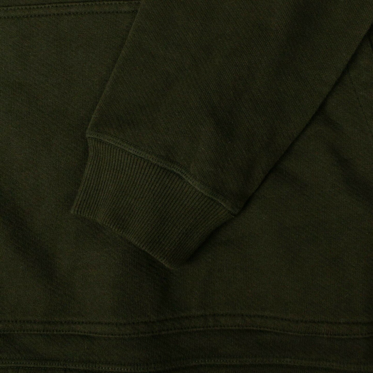Maharishi Organic Cotton Miltype Hooded Sweatshirt - Olive Green
