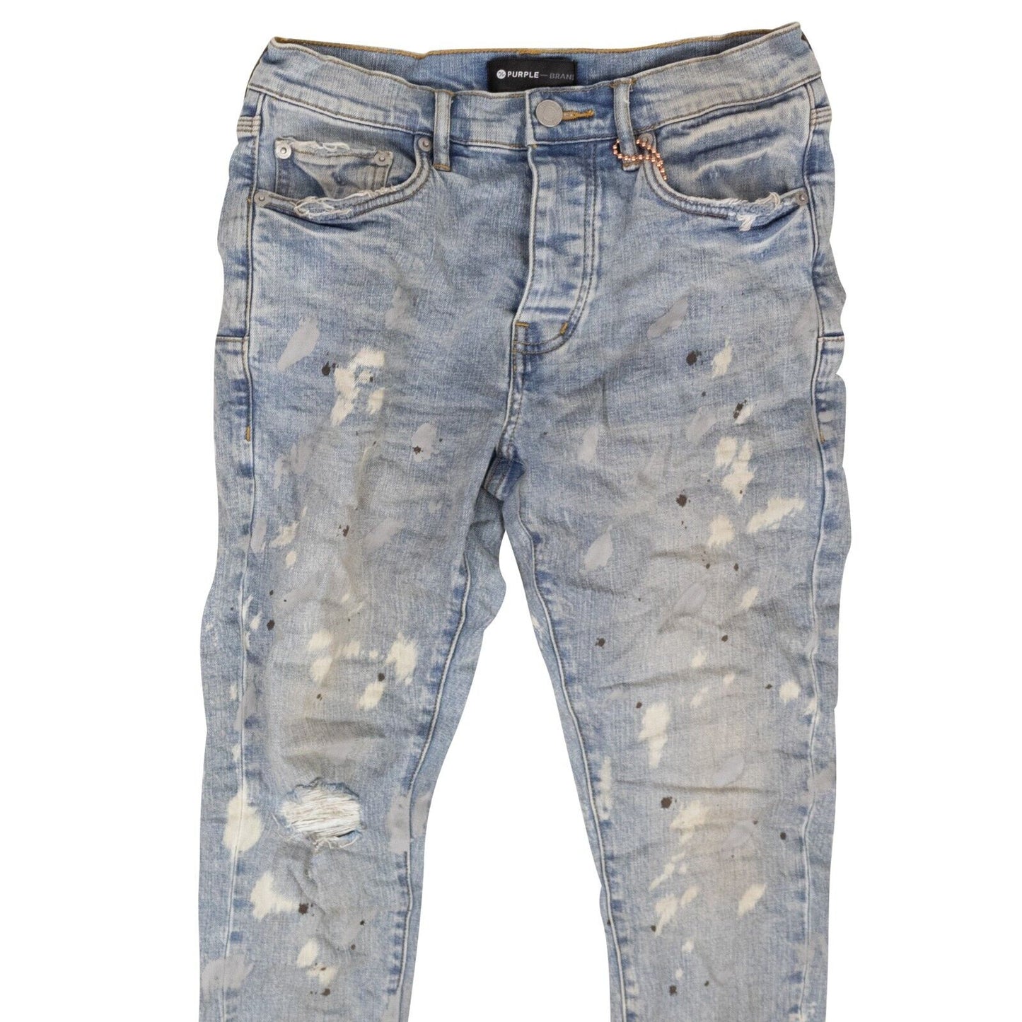 Indigo Brand Light Bleach Acid Jeans