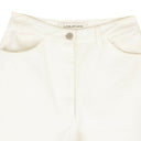 A.P.C Mid-Rise Denim Straight Jeans - White