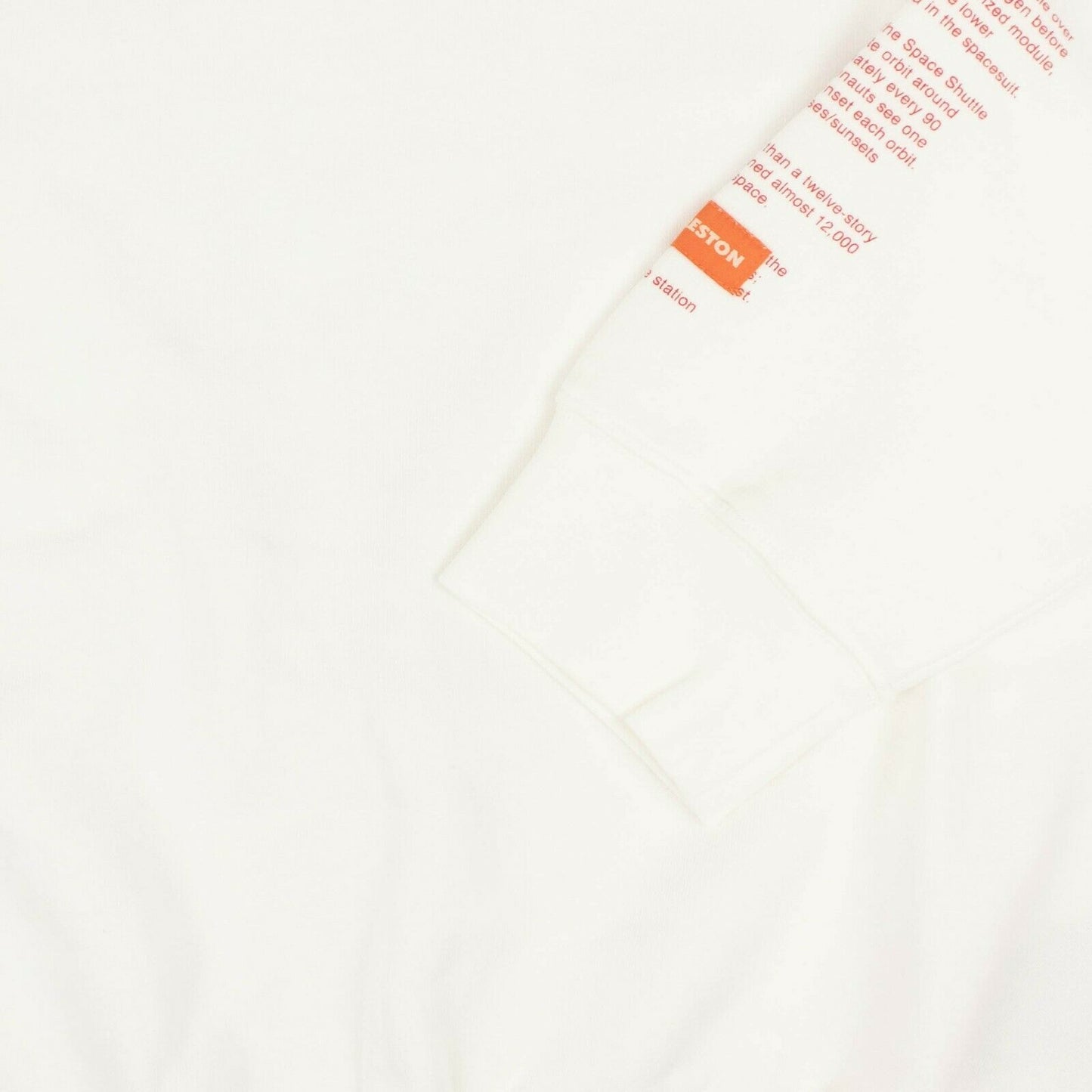 Heron Preston Nasa Crew Neck Sweatshirt - White