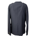 Black Wool Single Breasted Blazer