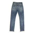 Unravel Project Moonwash Straight Leg Jean Pants - Blue